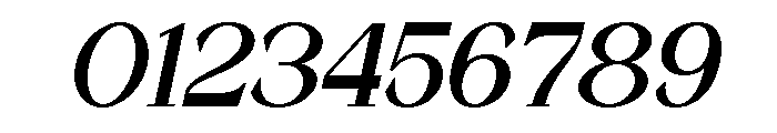Quinela Italic Font OTHER CHARS