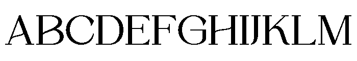 Quinela Light Font UPPERCASE