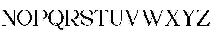 Quinela Light Font UPPERCASE