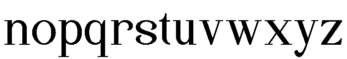 Quinela Light Font LOWERCASE