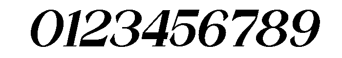 Quinela Medium Italic Font OTHER CHARS