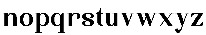 Quinela Medium Font LOWERCASE