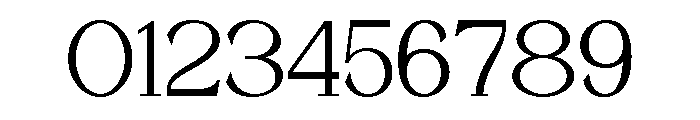 Quinela Thin Font OTHER CHARS