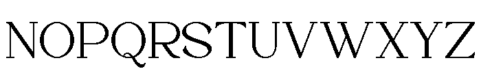Quinela Thin Font UPPERCASE