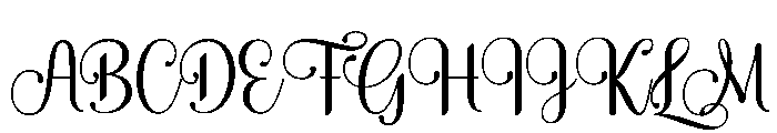 Quinetta-Regular Font UPPERCASE