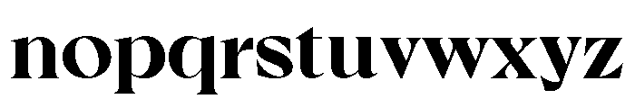 Quintus Font LOWERCASE