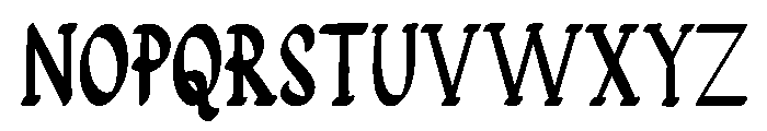 Quirinus Font UPPERCASE