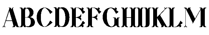 Quirk Astique Font UPPERCASE