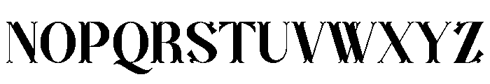 Quirk Astique Font UPPERCASE