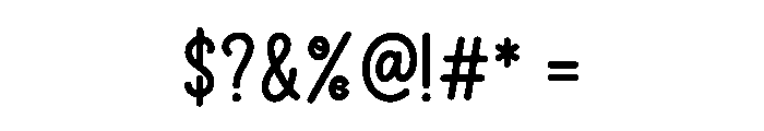 QuirkNest Font OTHER CHARS