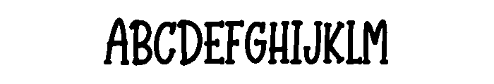 QuirkNest Font UPPERCASE