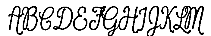 Quirkieman Regular Font UPPERCASE