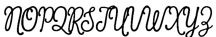Quirkieman Regular Font UPPERCASE