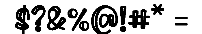 Quirkly Font OTHER CHARS