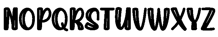 Quirkly Font UPPERCASE