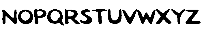 Quirkoo Regular Font UPPERCASE