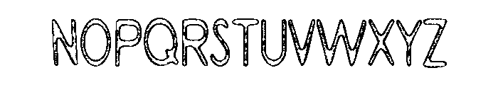 Quirkstroke Regular Font UPPERCASE