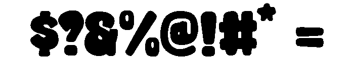 Quirky Autumn Font OTHER CHARS