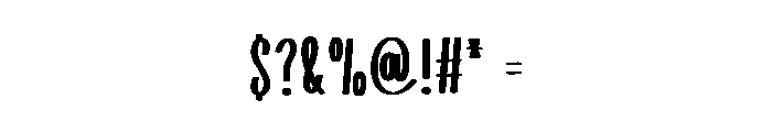 Quirky Girl Font OTHER CHARS