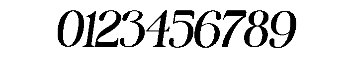 Quirky Italic Font OTHER CHARS