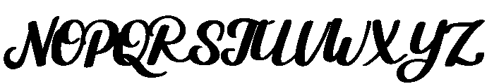 Quirky Lemon Font UPPERCASE