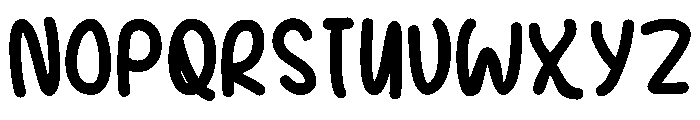 Quirky Lines Regular Font UPPERCASE