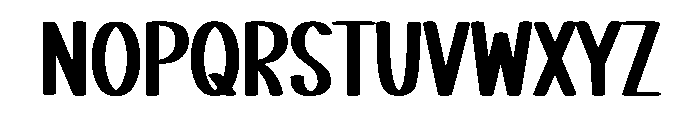Quirky Planner Font UPPERCASE