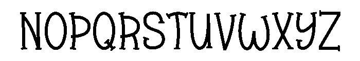 Quirky Pop Font UPPERCASE