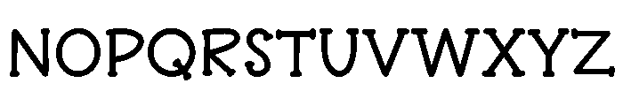 Quirky Sprinkle Font UPPERCASE