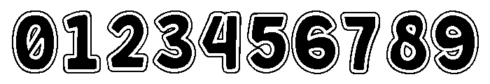 Quirky Varsity Font OTHER CHARS