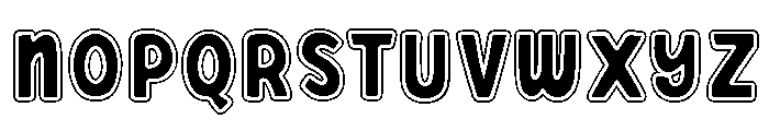 Quirky Varsity Font UPPERCASE