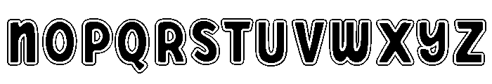 Quirky Varsity Font LOWERCASE