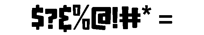 Quirxel Font OTHER CHARS