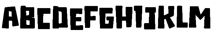 Quirxel Font UPPERCASE