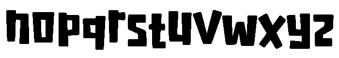 Quirxel Font LOWERCASE