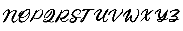 Quisty Moqine Regular Font UPPERCASE