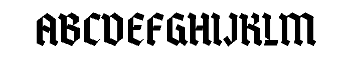 Quitestar Regular Font UPPERCASE