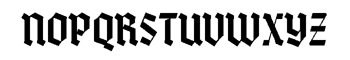 Quitestar Regular Font UPPERCASE