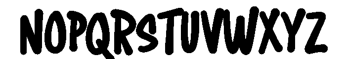 Quity Font UPPERCASE