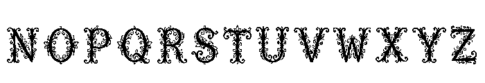 Quivor Regular Font UPPERCASE