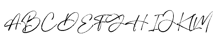 Quixotic Regular Font UPPERCASE
