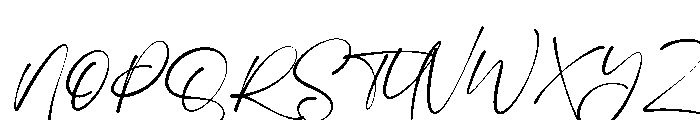 Quixotic Regular Font UPPERCASE