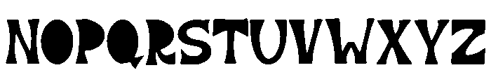 Quiz Risk Regular Font UPPERCASE