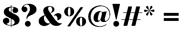 Qumora Font OTHER CHARS