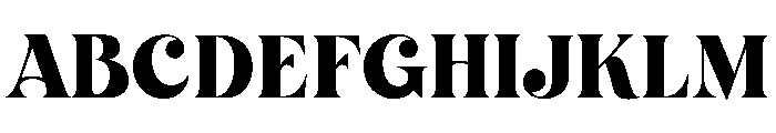 Qumora Font UPPERCASE
