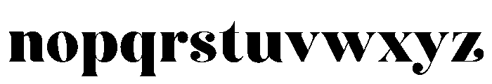 Qumora Font LOWERCASE