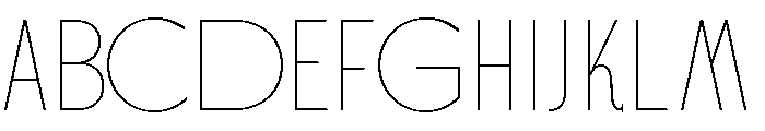 Qunotz Regular Font UPPERCASE