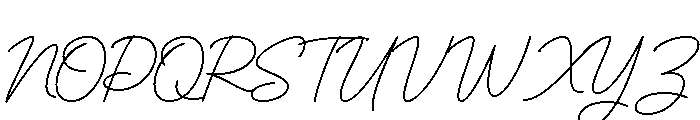 Qunttome Font UPPERCASE