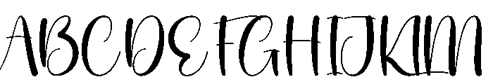 Quotes Valentine Font UPPERCASE