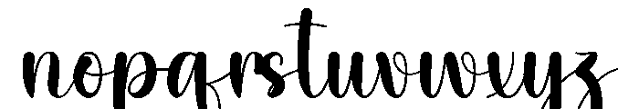 Quotes Valentine Font LOWERCASE